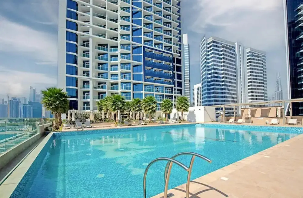 Дубай: Elite LUX Holiday Homes - Prive Maison Studio in Business Bay Dubai