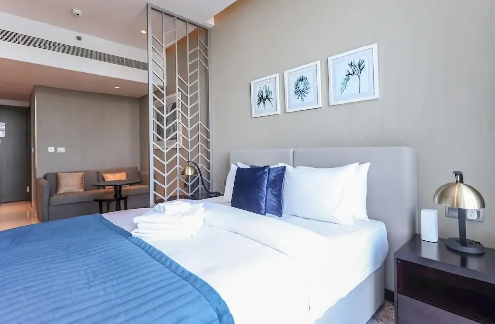 Дубай: Elite LUX Holiday Homes - Prive Maison Studio in Business Bay Dubai