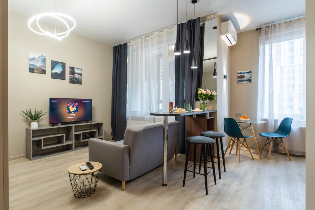 Москва: Апартаменты Lalapart Sweet Home с лоджией и smart-ремонтом у метро Фонвизина
