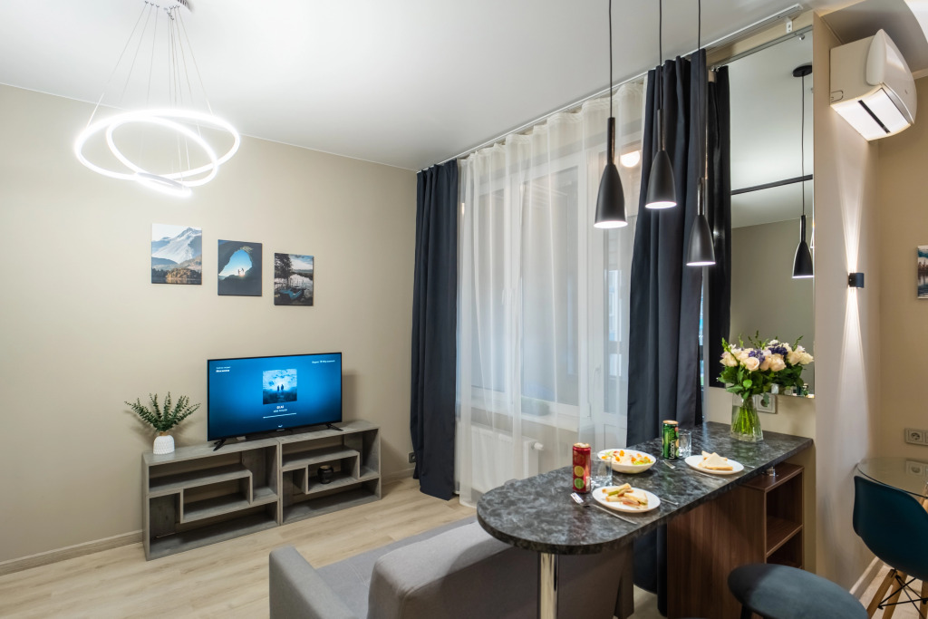 Москва: Апартаменты Lalapart Sweet Home с лоджией и smart-ремонтом у метро Фонвизина