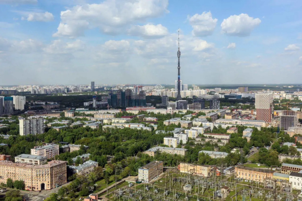 Москва: Апартаменты Lalapart Blue Sunset с панорамными окнами на 29 этаже в 3 минутах от м Дмитровская