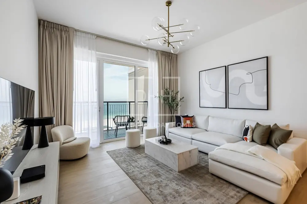 Дубай: Full Sea View 1Bed Le Pont B1 in La Mer