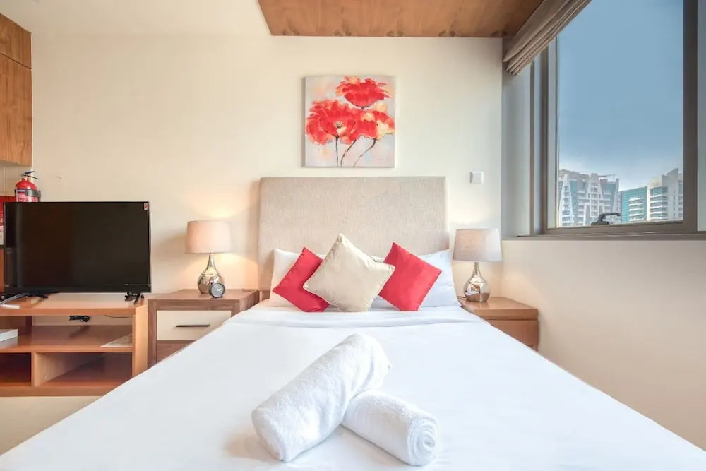 Дубай: Restful Studio Apartment is Dubai Sports City