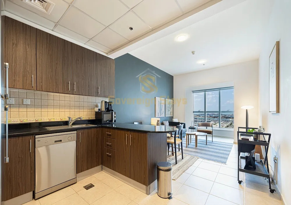 Дубай: Elite Residence Luxury 1 Bed Palm Views