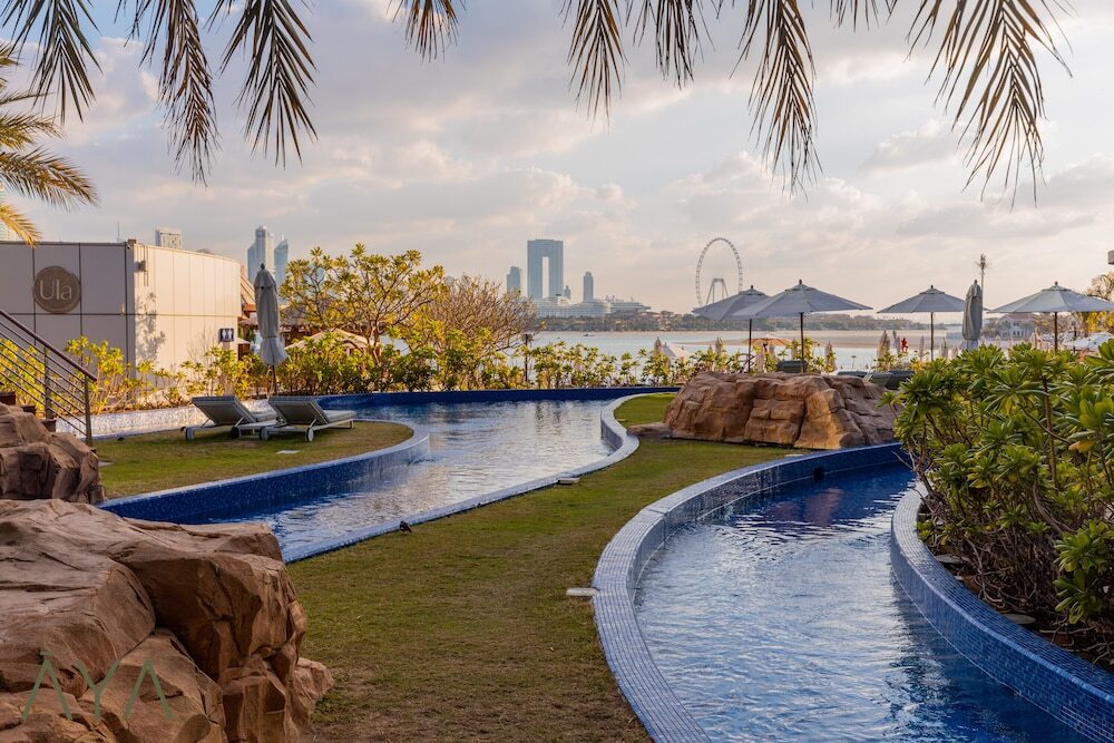 Дубай: Aya - Maisonette Amalfi/ 1BR Haven at Palm Jumeirah