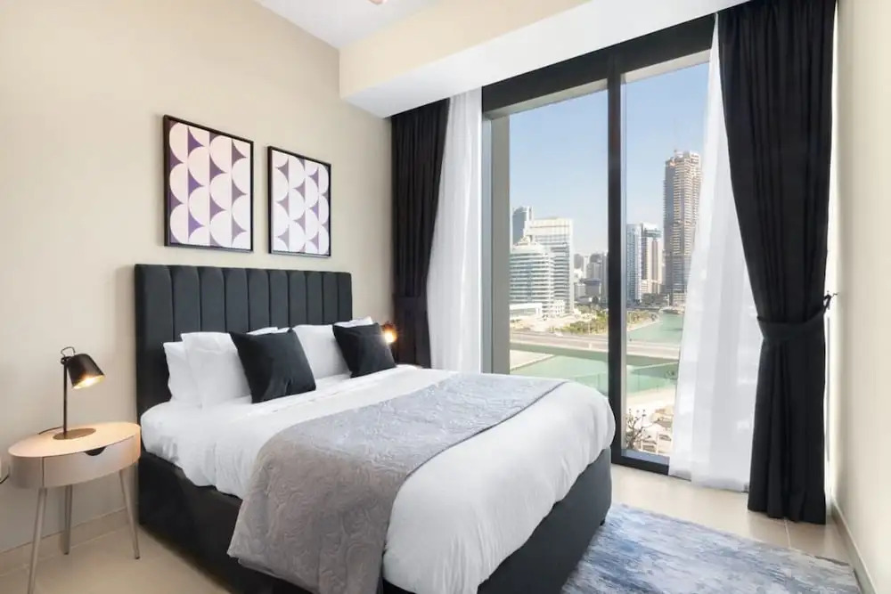 Дубай: Silkhaus Cozy Marina View Pool Gym Near JBR