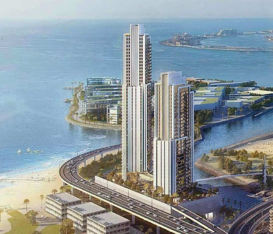 Дубай: Silkhaus Cozy Marina View Pool Gym Near JBR