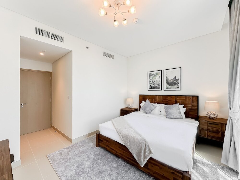 Дубай: Breathtaking 3BR with Sea & Marina