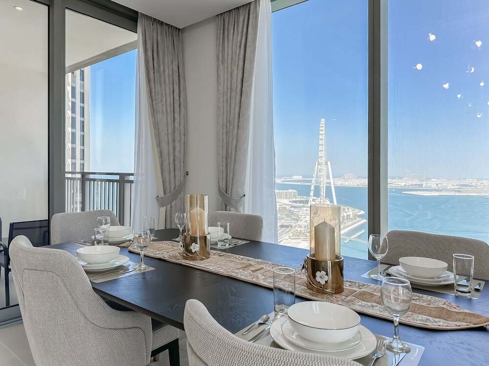 Дубай: Breathtaking 3BR with Sea & Marina