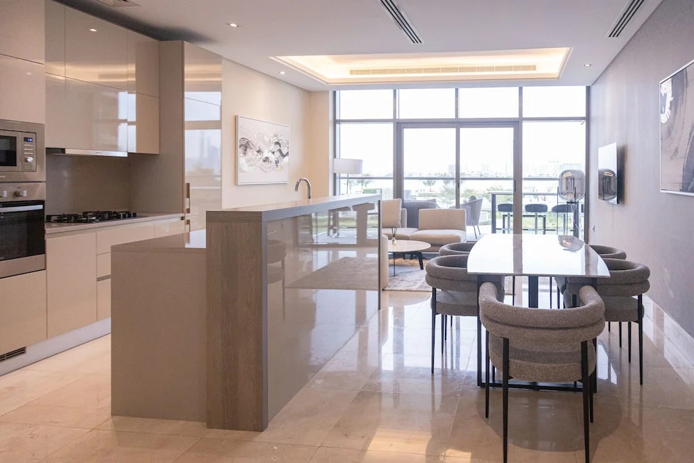 Дубай: Palm Perfection 3BR with Private Beach