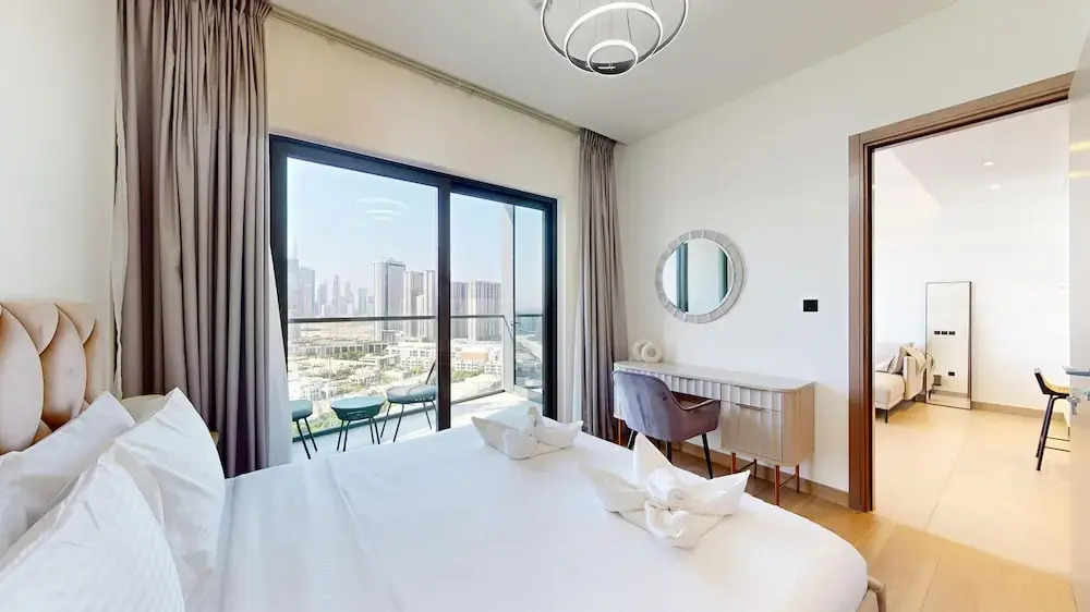 Дубай: Primestay - 1BR + Maids in Meydan Dubai