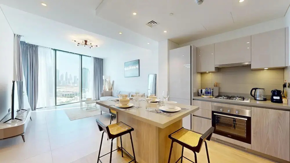 Дубай: Primestay - 1BR + Maids in Meydan Dubai