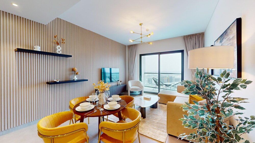 Дубай: Primestay - 1BR + Maids in Meydan Dubai