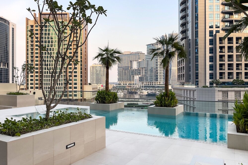 Дубай: Luxe 3BR with Burj Khalifa view