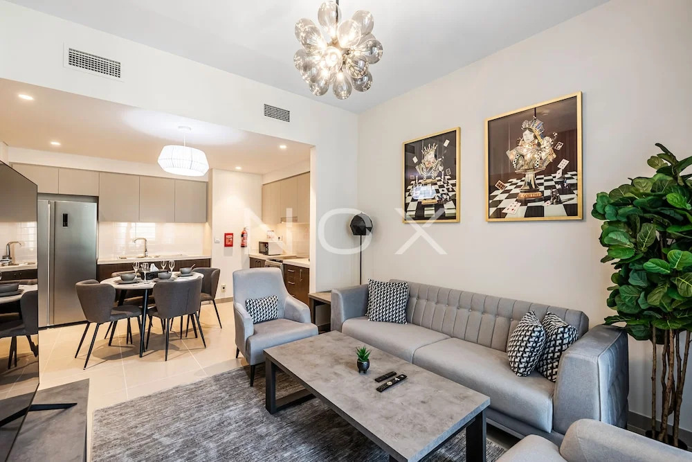 Дубай: Stylish 2 Beds in Forte Tower I Downtown