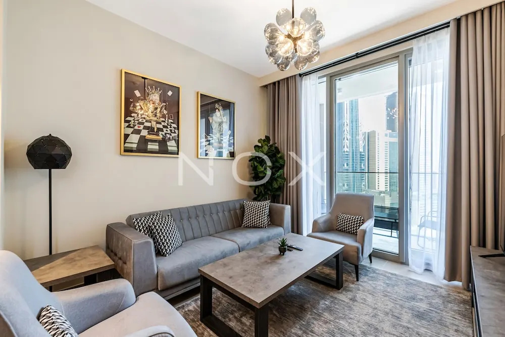 Дубай: Stylish 2 Beds in Forte Tower I Downtown