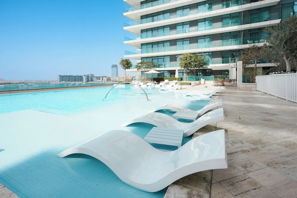 Дубай: Stayis-Emaar Beach front View 1 BR suite