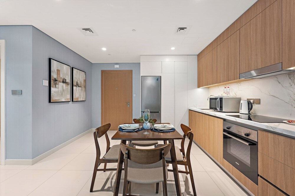 Дубай: Stayis-Emaar Beach front View 1 BR suite