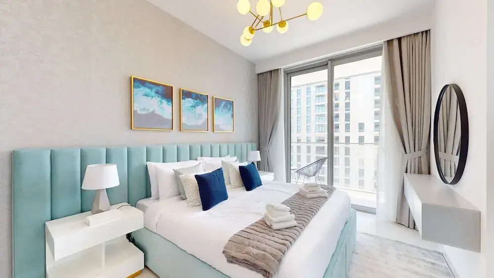 Дубай: Primestay - 1BR Sea View in Beach Isle