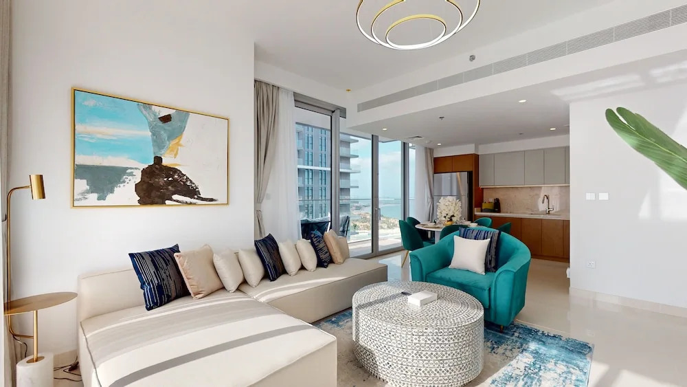 Дубай: Primestay - 1BR Sea View in Beach Isle