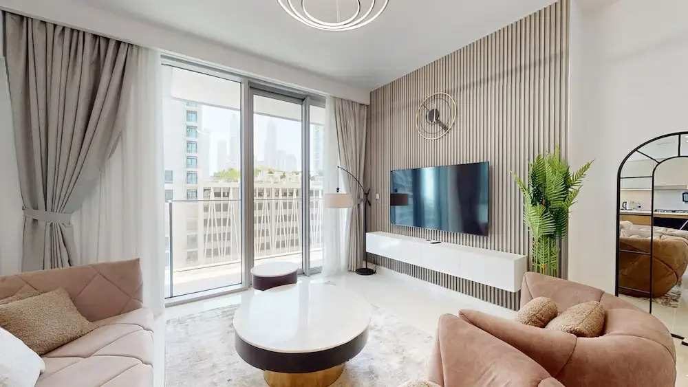 Дубай: Primestay - 1BR Sea View in Beach Isle
