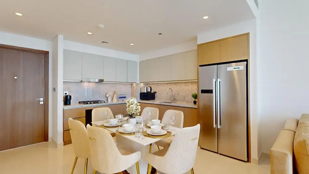 Дубай: Primestay - 1BR Sea View in Beach Isle