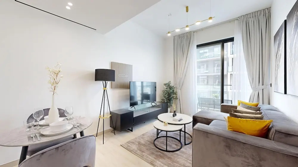 Дубай: Primestay - 1BR in Binghatti Nova - JVC