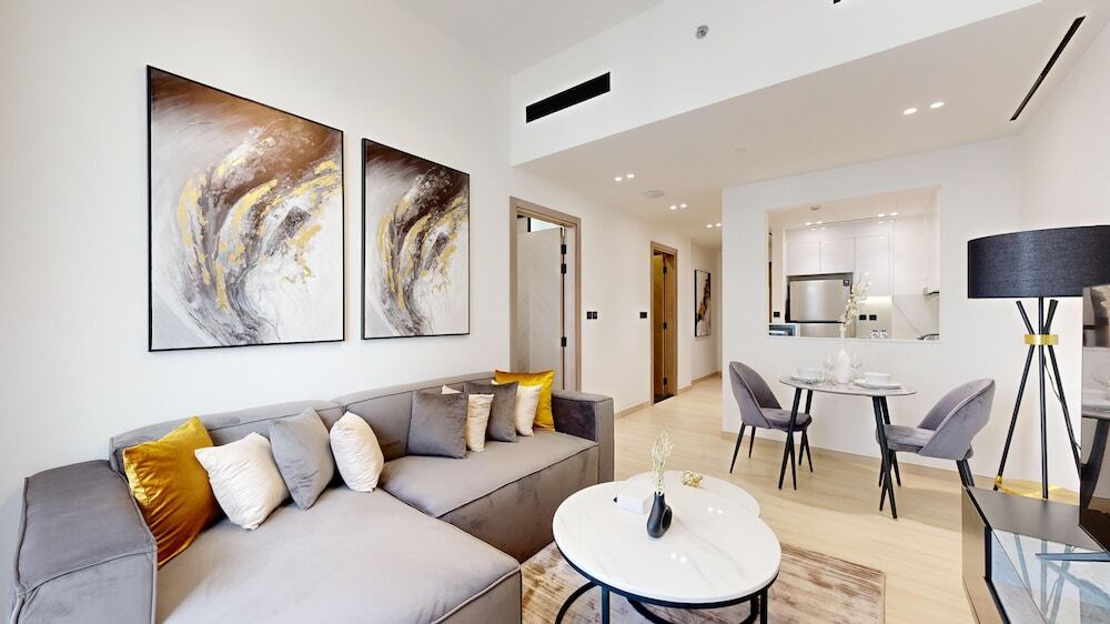 Дубай: Primestay - 1BR in Binghatti Nova - JVC