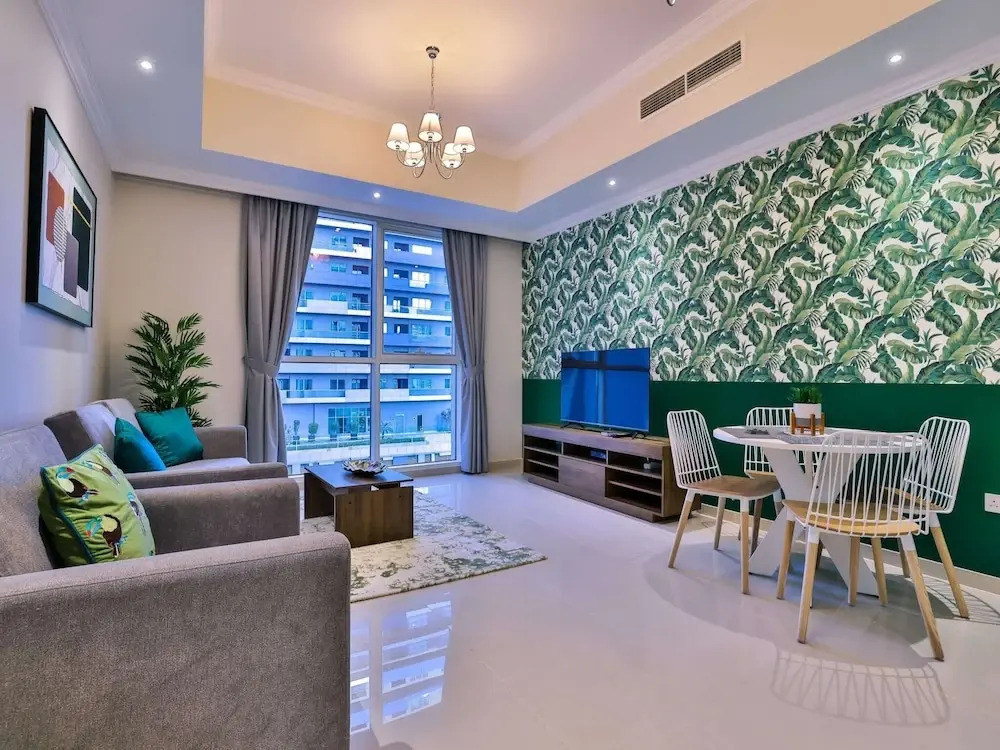 Дубай: Luxe 1BR Fountain Burj Khalifa by Belvilla