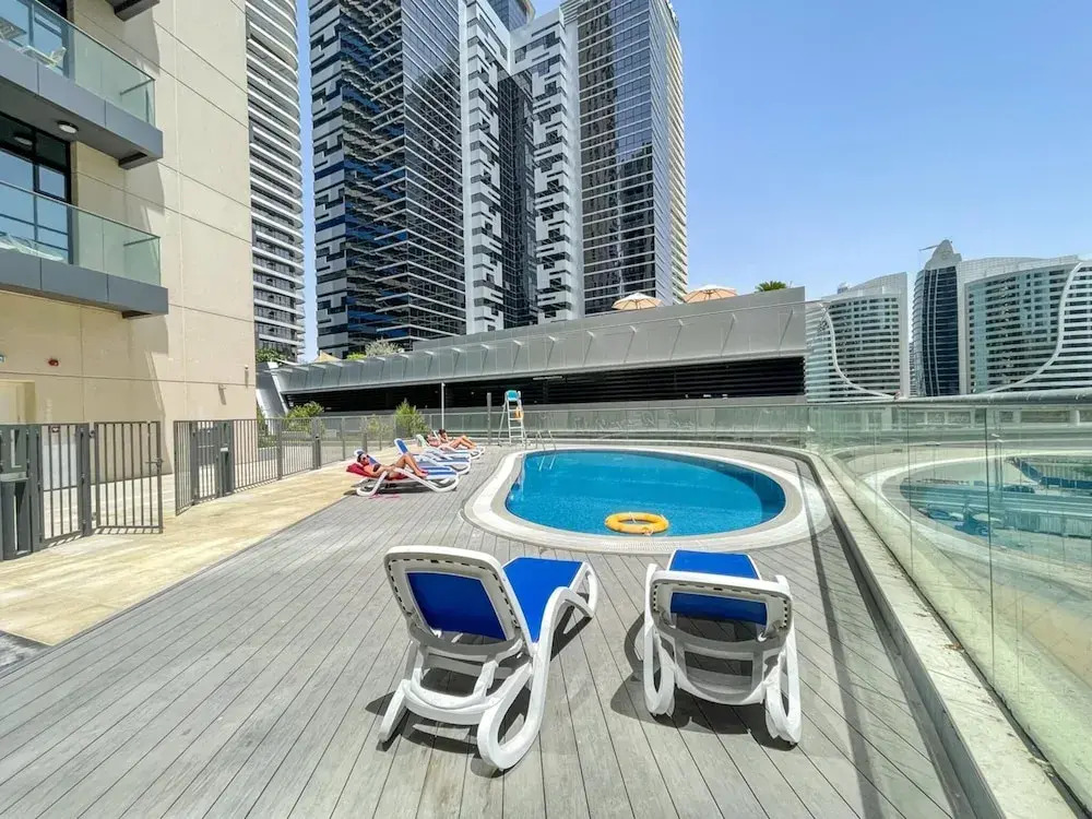 Дубай: Cosy 2BR Burj Khalifa Gym/pool by Belvilla