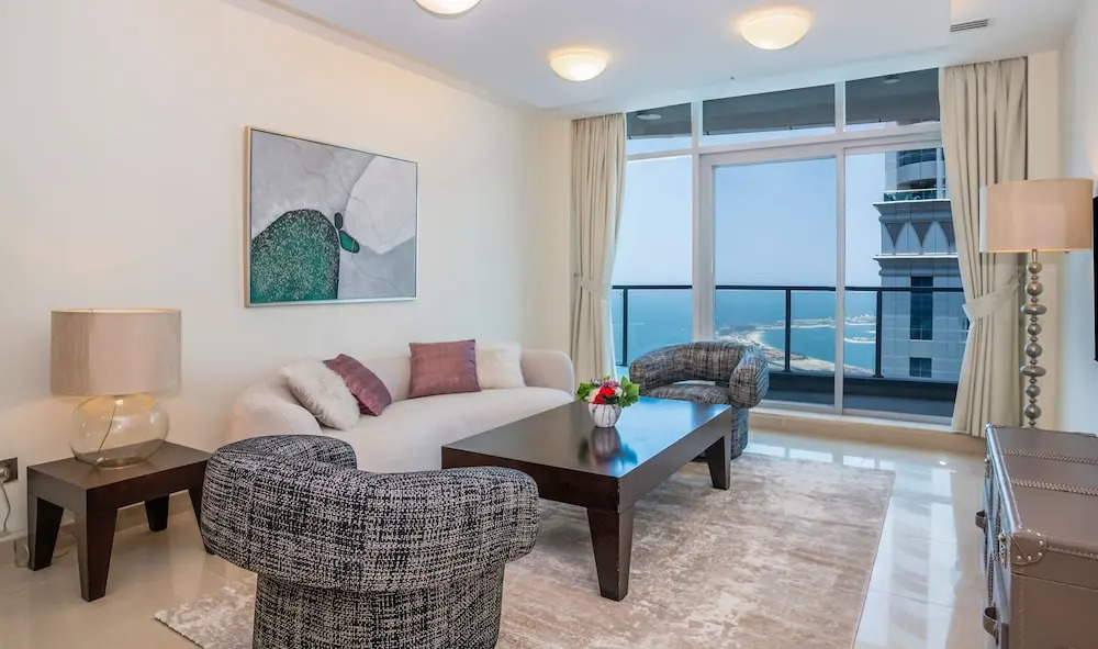 Дубай: Duplex Penthouse | 3BR + Maids | Heart of Marina