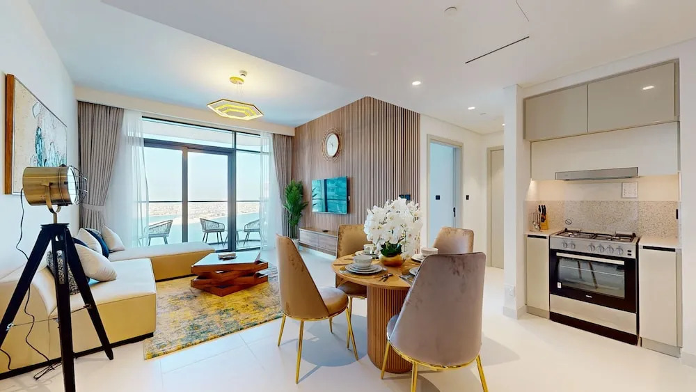 Дубай: Primestay - Marina Vista 2 1BR - Dubai