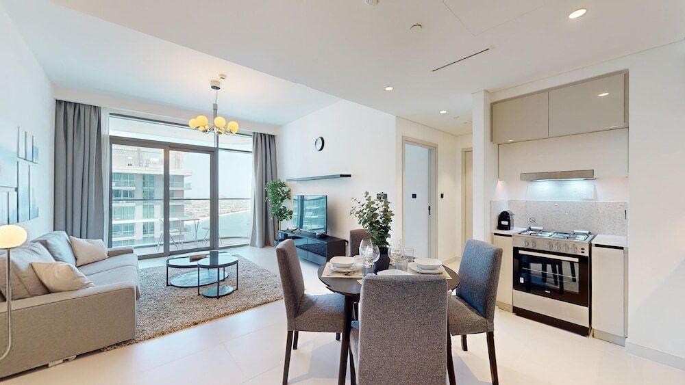 Дубай: Primestay - Marina Vista 2 1BR - Dubai