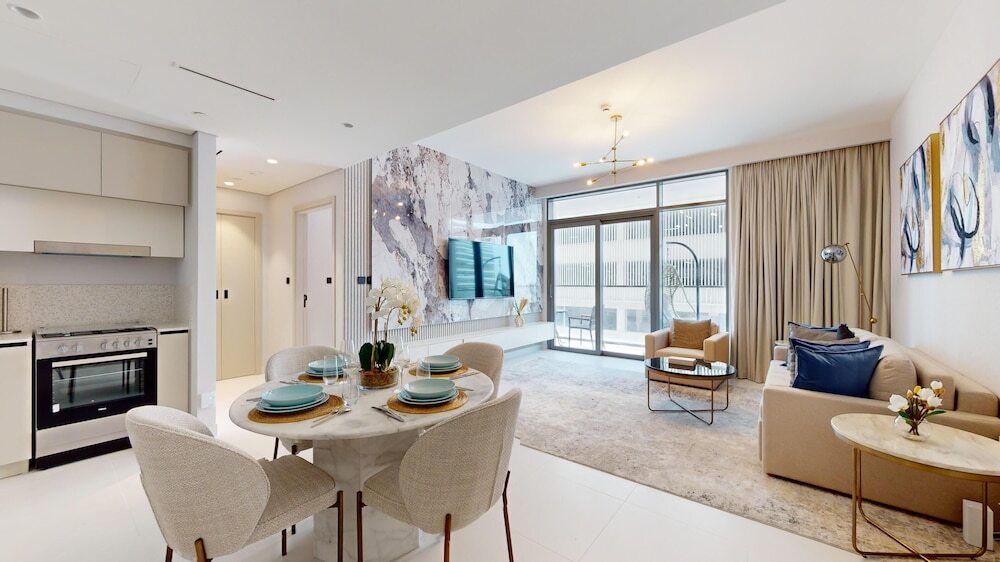 Дубай: Primestay - Marina Vista 2 1BR - Dubai