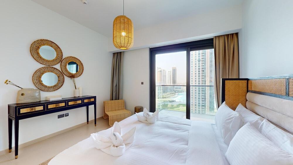 Дубай: Primestay - 2BR Act Burj Khalifa View
