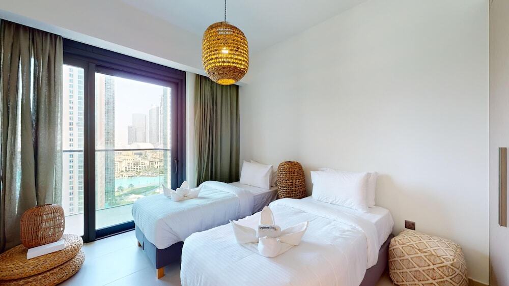 Дубай: Primestay - 2BR Act Burj Khalifa View