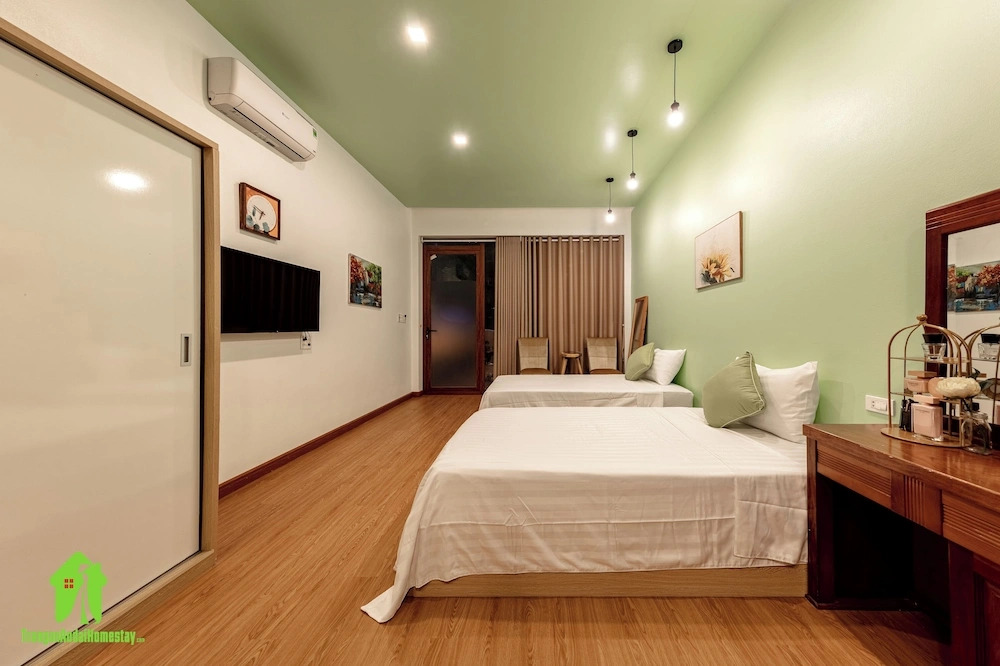 Room in House - Trang An Ao Dai Homestay - Family Room With Field View and Private Bathroom — фото 4