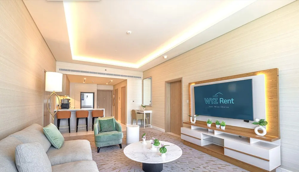 Дубай: Luxurious St Regis 1 Bed Palm View