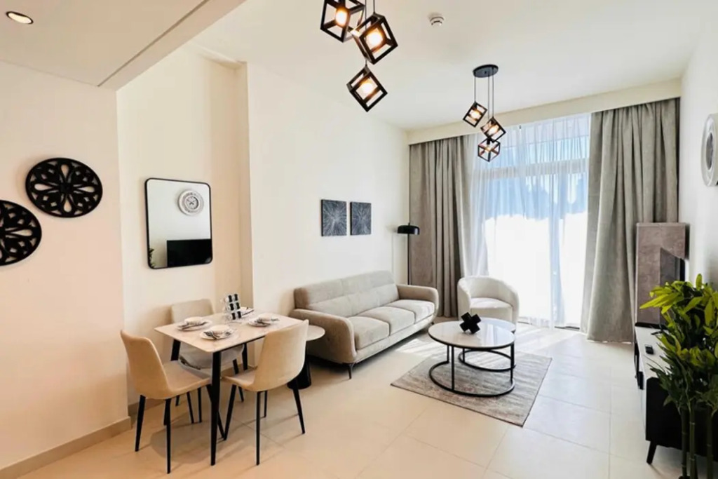 Дубай: OYO HOME 1350 Premium 1-bed Apt Burj Crown