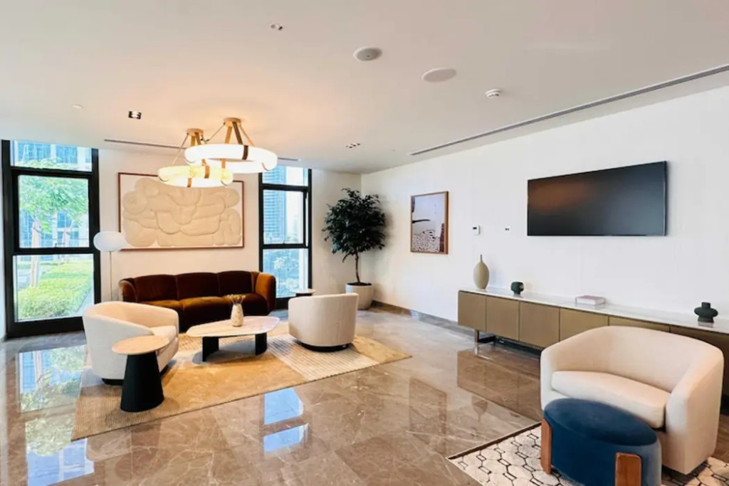 Дубай: OYO HOME 1350 Premium 1-bed Apt Burj Crown