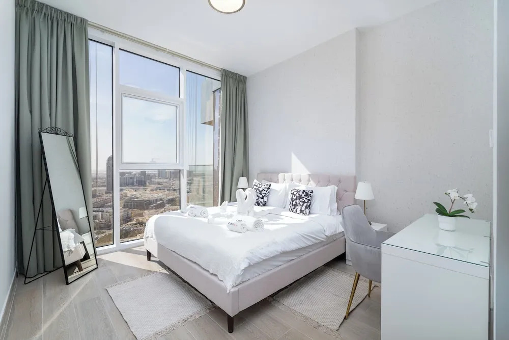 Дубай: Beautiful Views From 30th Floor 2BD JVC