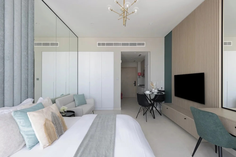 Дубай: Cozy studio at Westwood By IMTIAZ