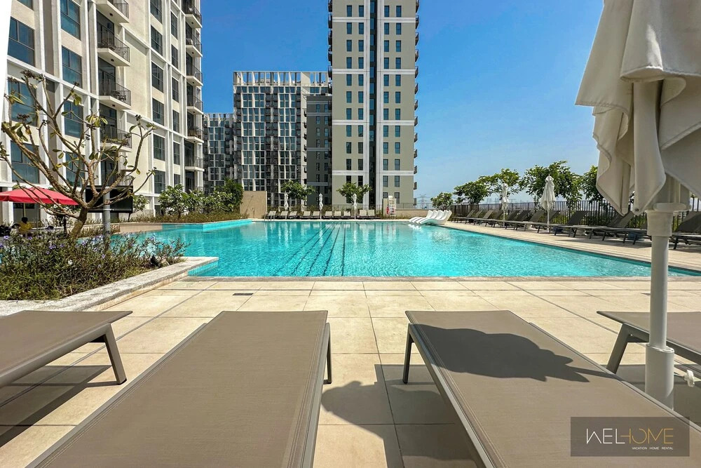 Дубай: WelHome - Fancy 1BR Apt at Dubai Hills near Dubai Hills Mall