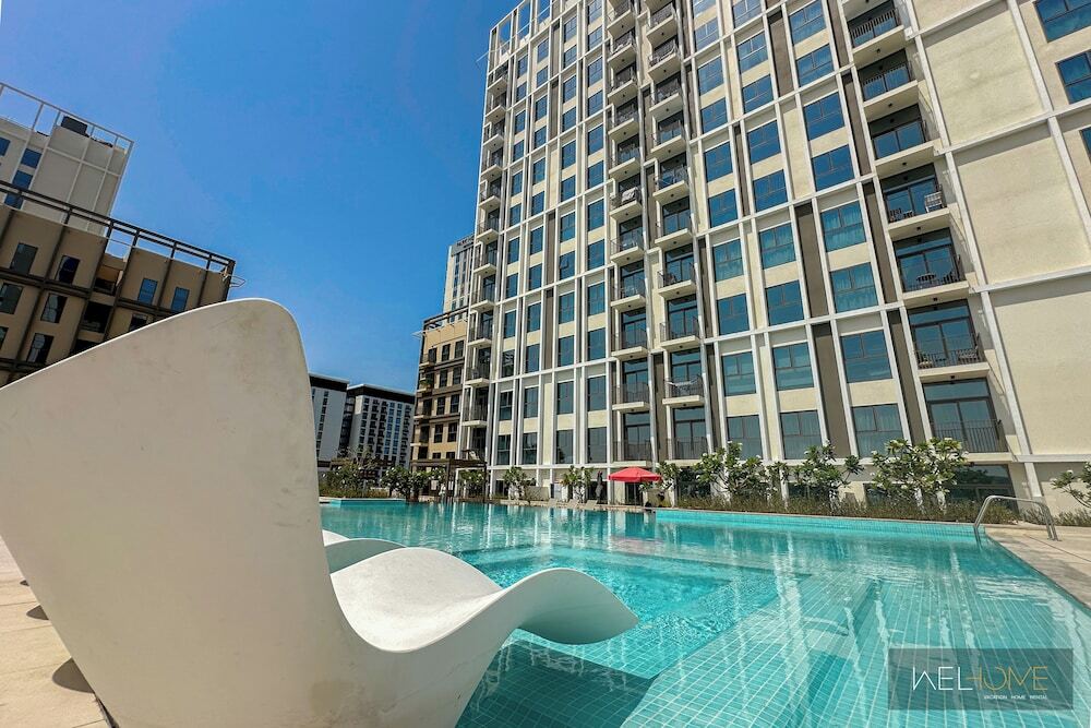 Дубай: WelHome - Fancy 1BR Apt at Dubai Hills near Dubai Hills Mall