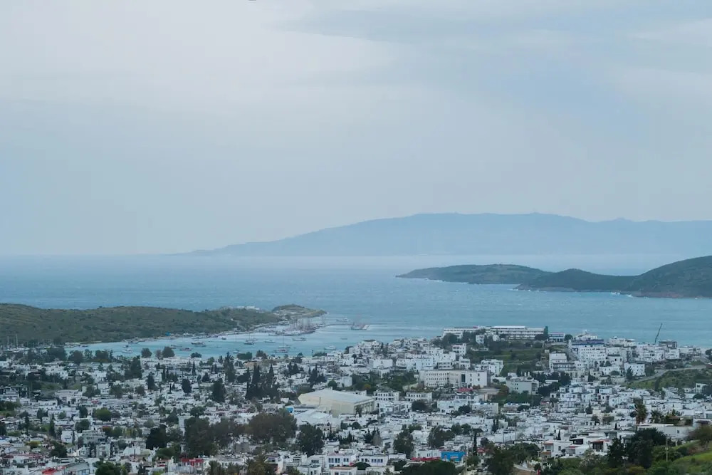 Бодрум: Villa With Sea View Balcony 6 min to Beach