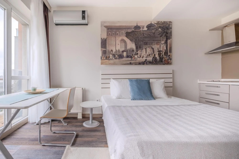 Стамбул: Modern Residence Studio Flat w Balcony in Bagcilar
