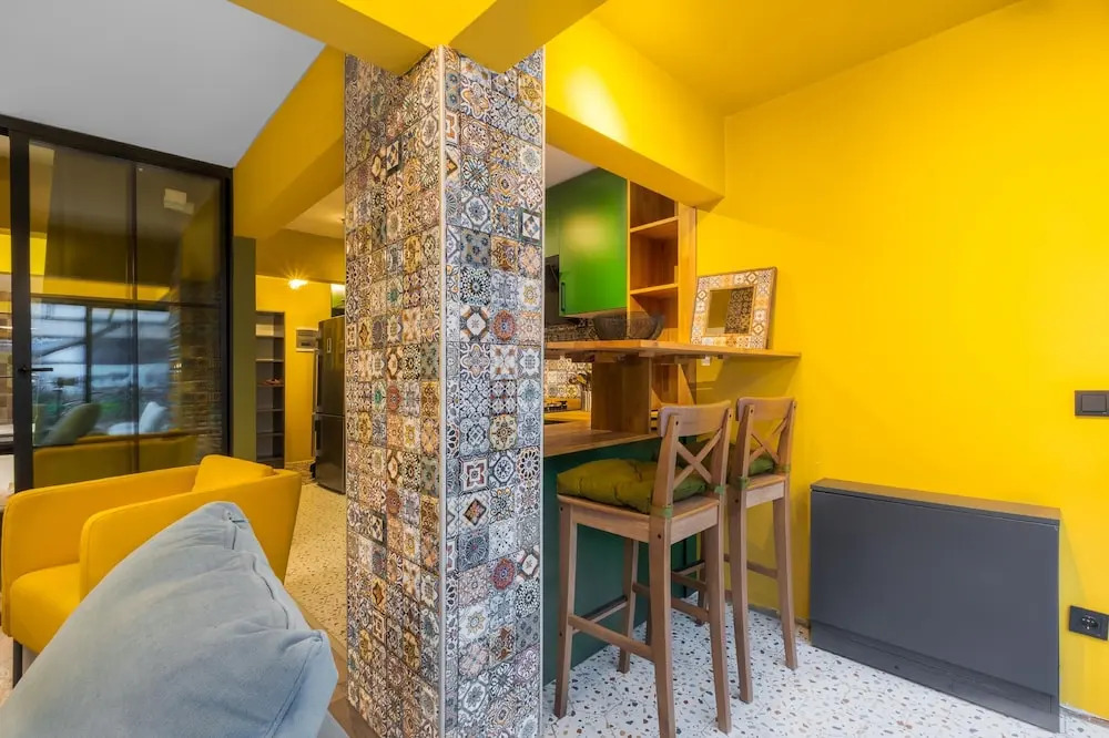 Стамбул: Flat w Jacuzzi and Backyard 6 min to Kadikoy Coast