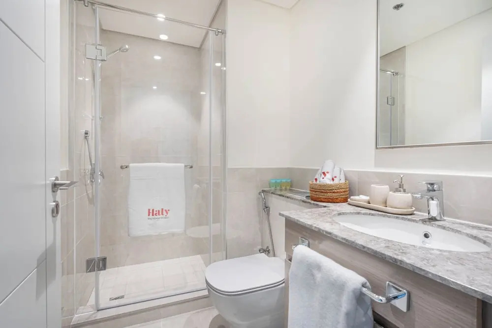 Дубай: Lux 3BHK Burj Khalifa & fountain view