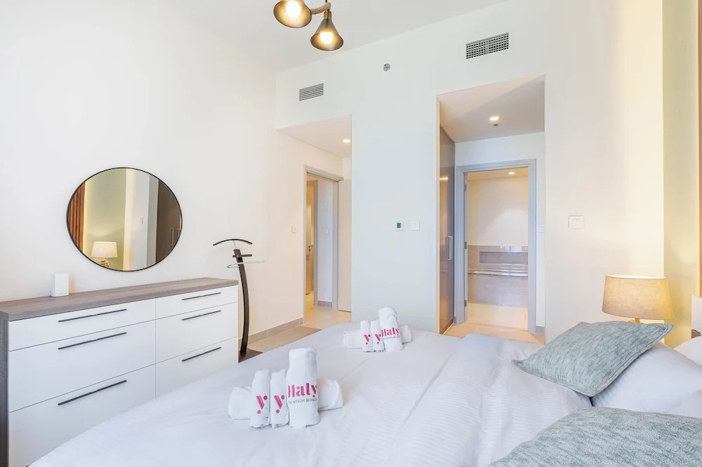 Дубай: Lux 3BHK Burj Khalifa & fountain view