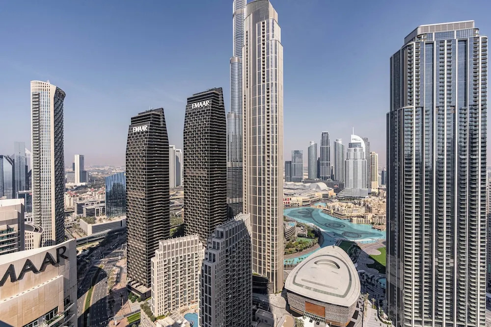 Дубай: Lux 3BHK Burj Khalifa & fountain view
